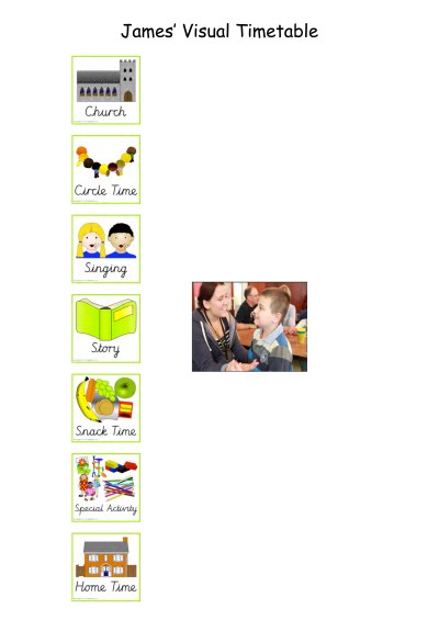 James_ Visual Timetable